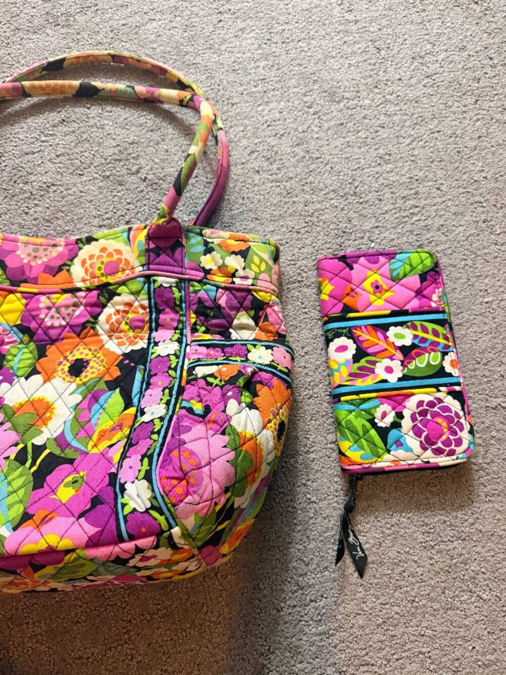 Vera Bradley purse and wallet